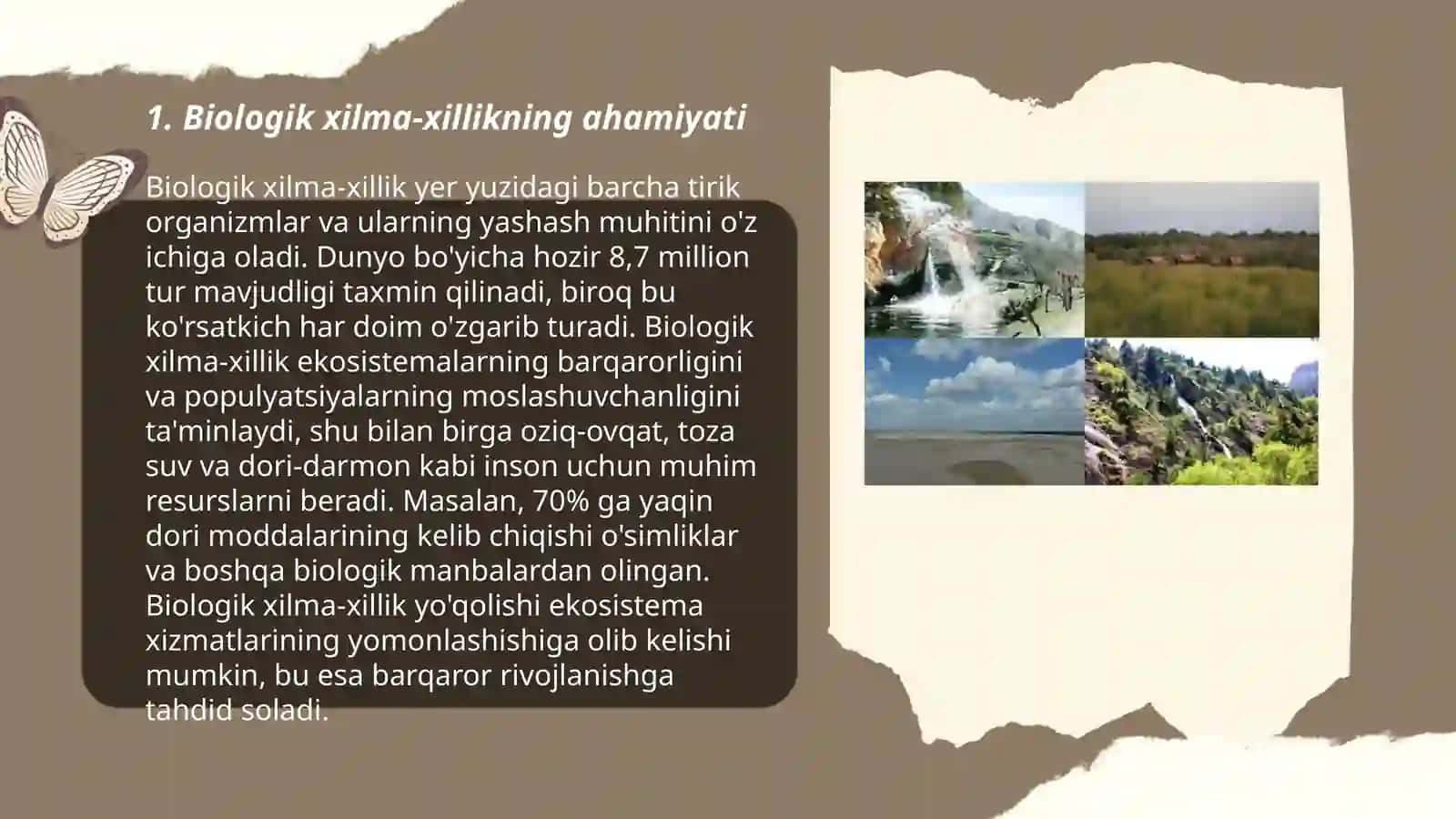 Biologik xilma xillikni muhofaza qilish 3