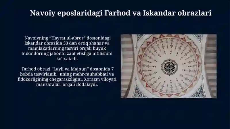 Navoiyning dostonlaridagi Farhod va Iskandar obrazlari 3