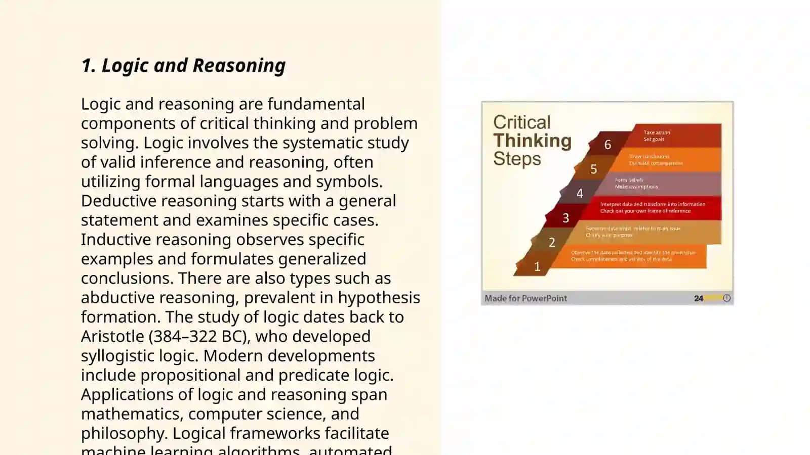 Critical thinking and Analysis 3