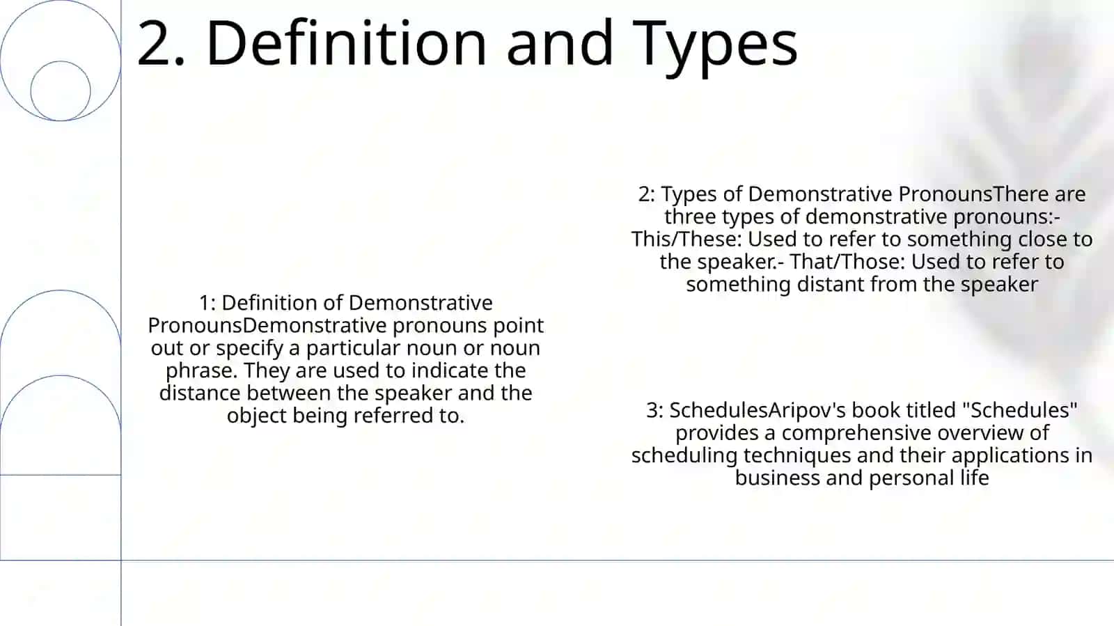 Demonstrative Pronouns 3
