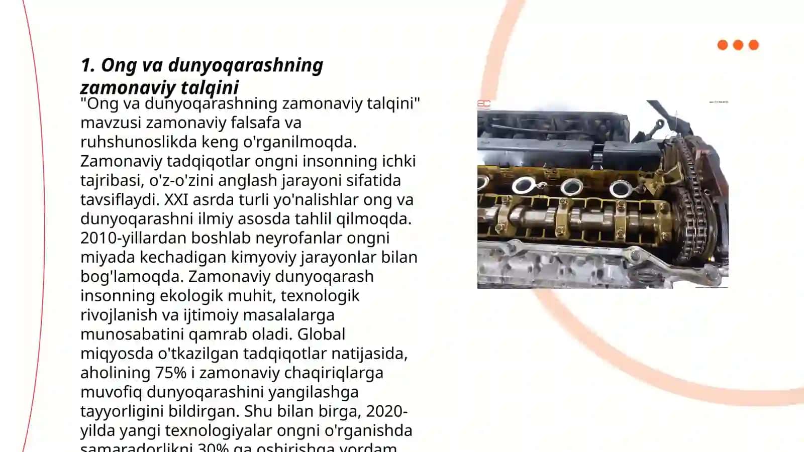 Ong va dunyoqarashning zamonaviy talqini 3