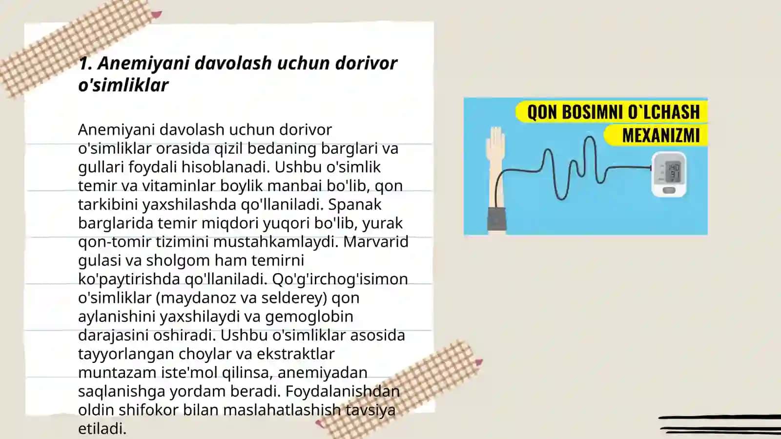 Anemiyani davolash uchun fitoterapiya usulidan foydalanish 3