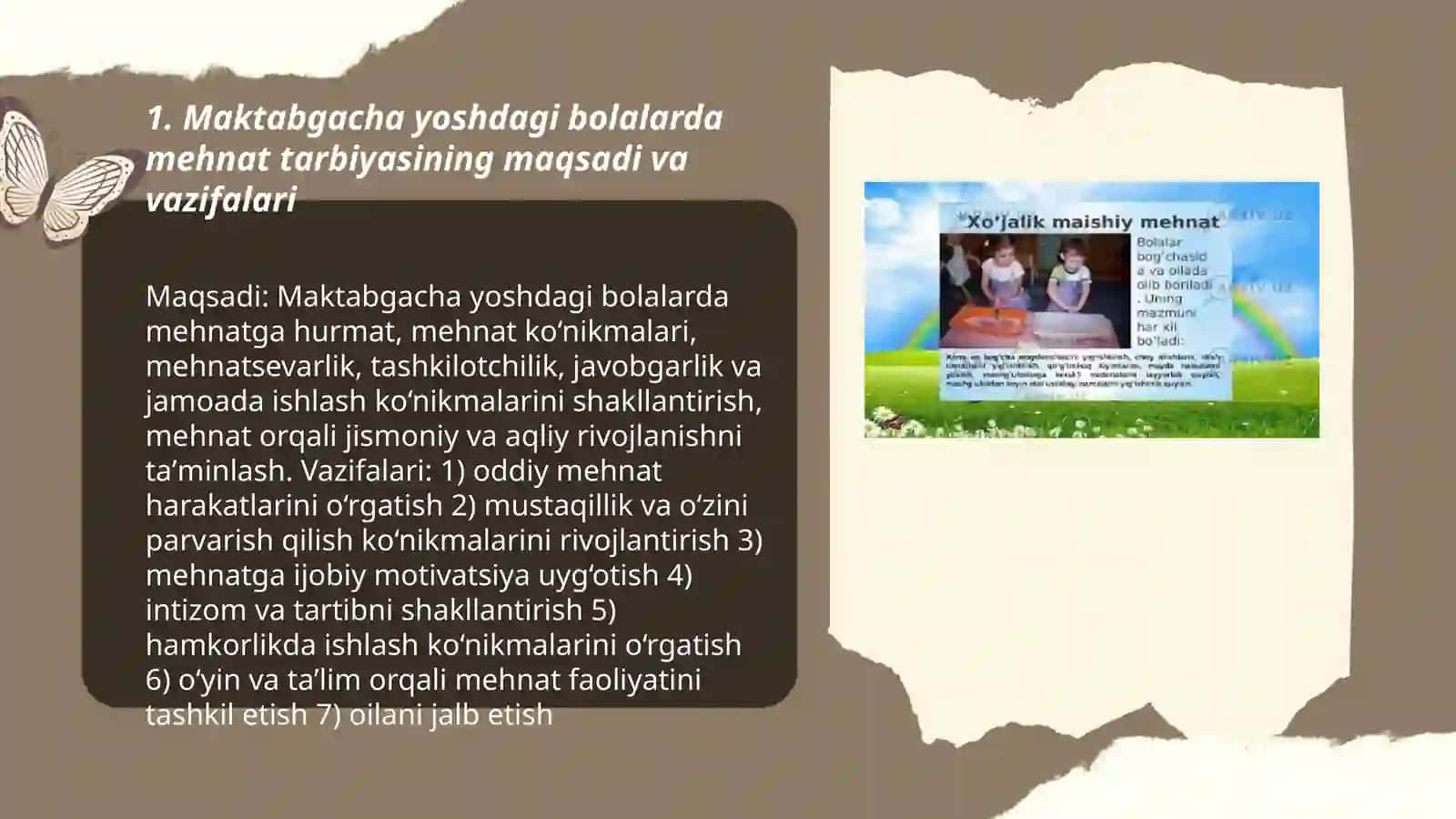 Maktabgacha yoshdagi bolalarni mehnat tarbiyasi 3