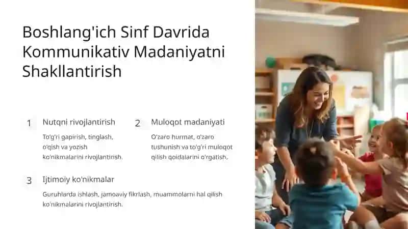 Kommunikativ Madaniyatni Rivojlantirish 3