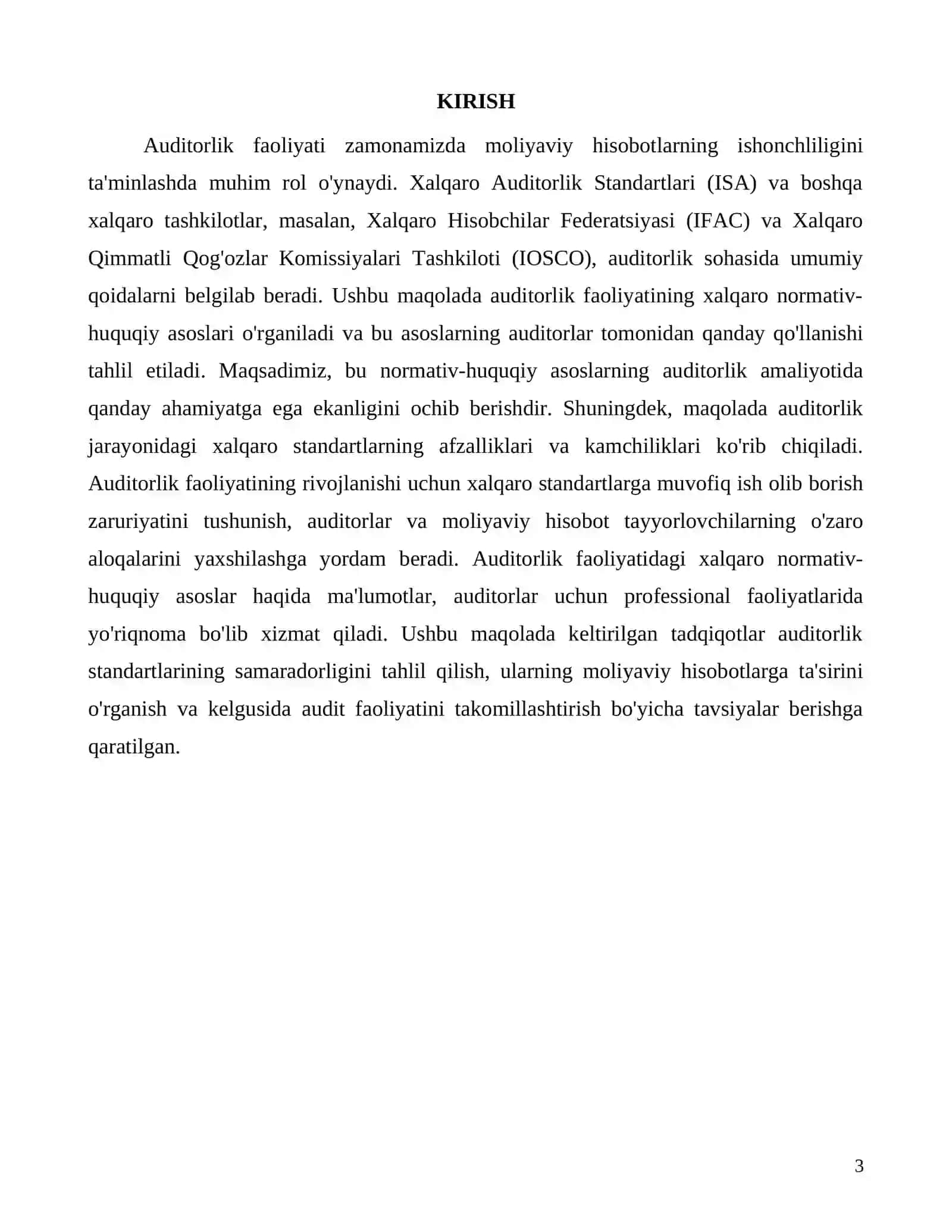 Auditorlik faoliyatining xalqaro normativ-huquqiy asoslari 3