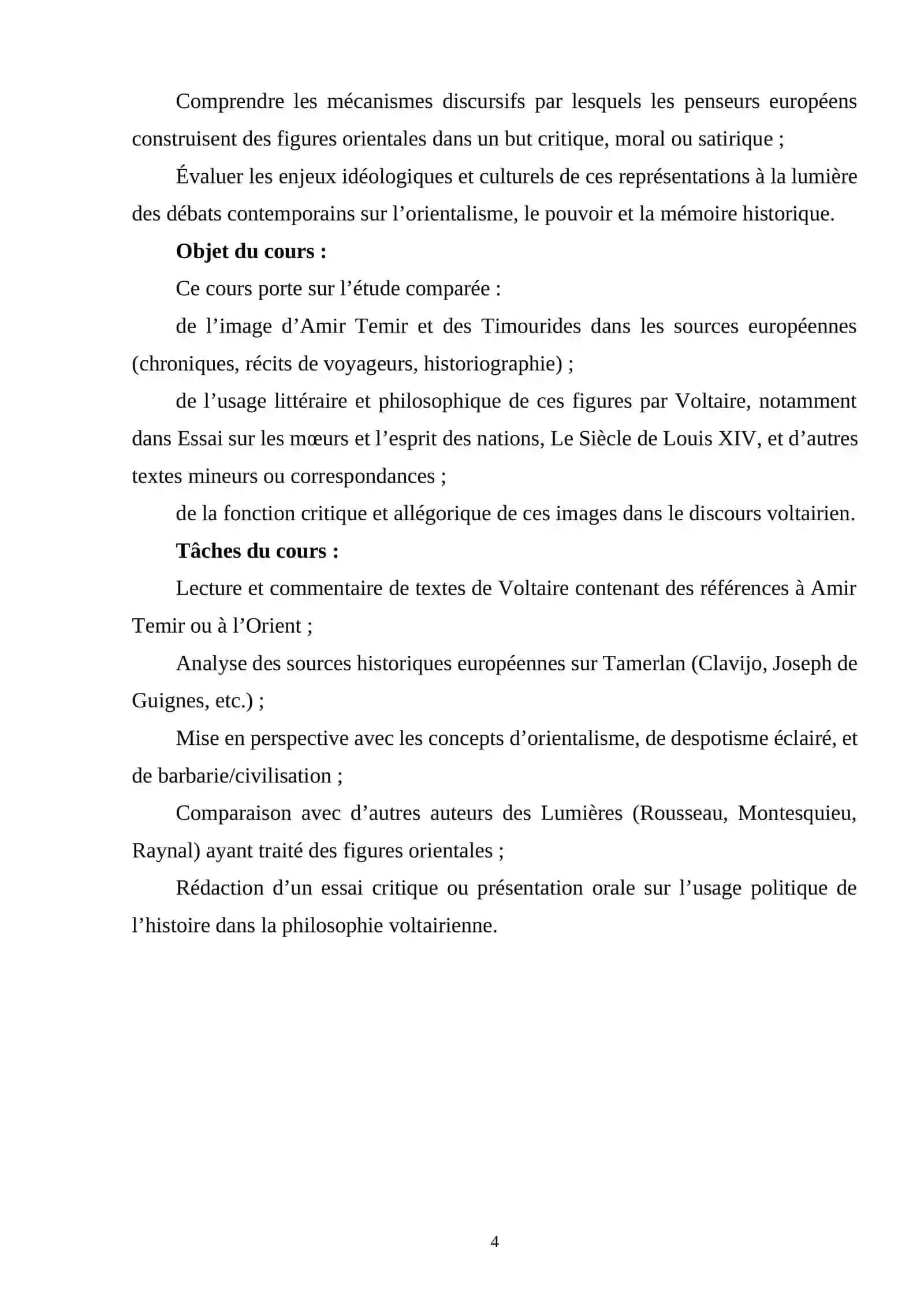 INTERPRÉTATION DES IMAGES D'AMIR TEMIR ET DES TIMURIDES DANS L'ŒUVRE DE VOLTAIRE 3