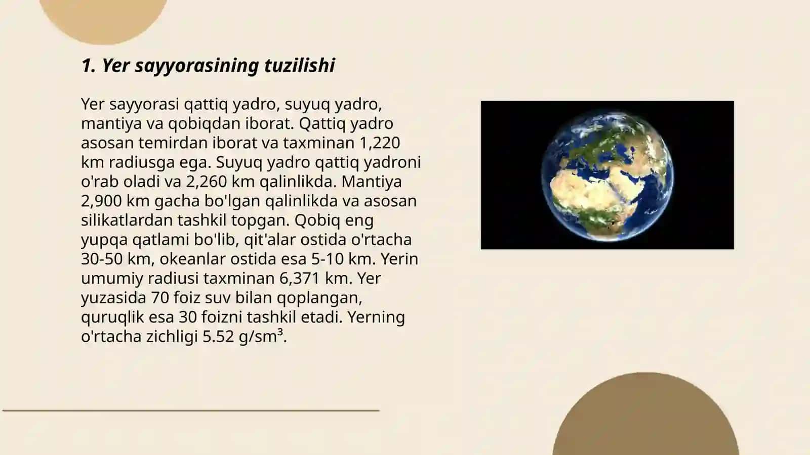 Yer sayyorasi 3