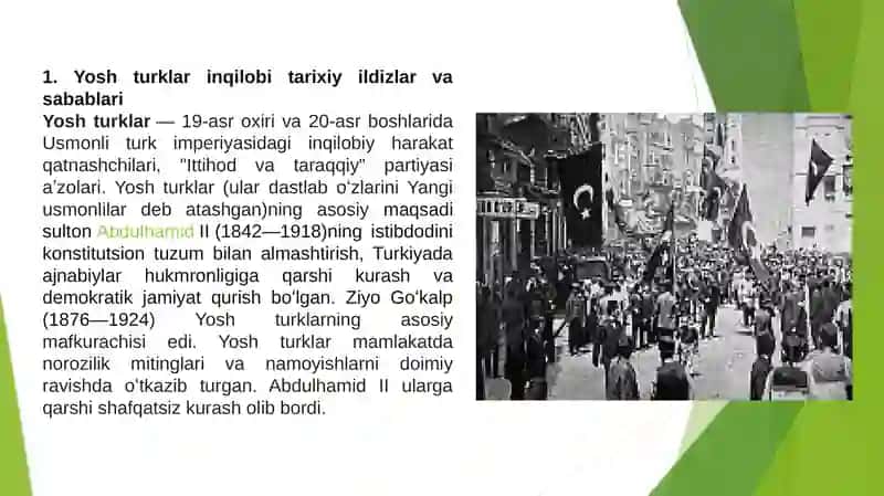 Yosh turklar inqilobi 3