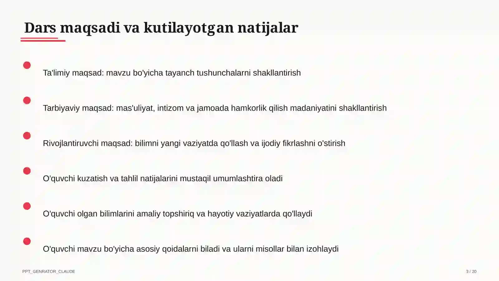 Algoritmlarning turlari: chiziqli, tarmoqlanuvchi, takrorlanuvchi (8-sinf) 3