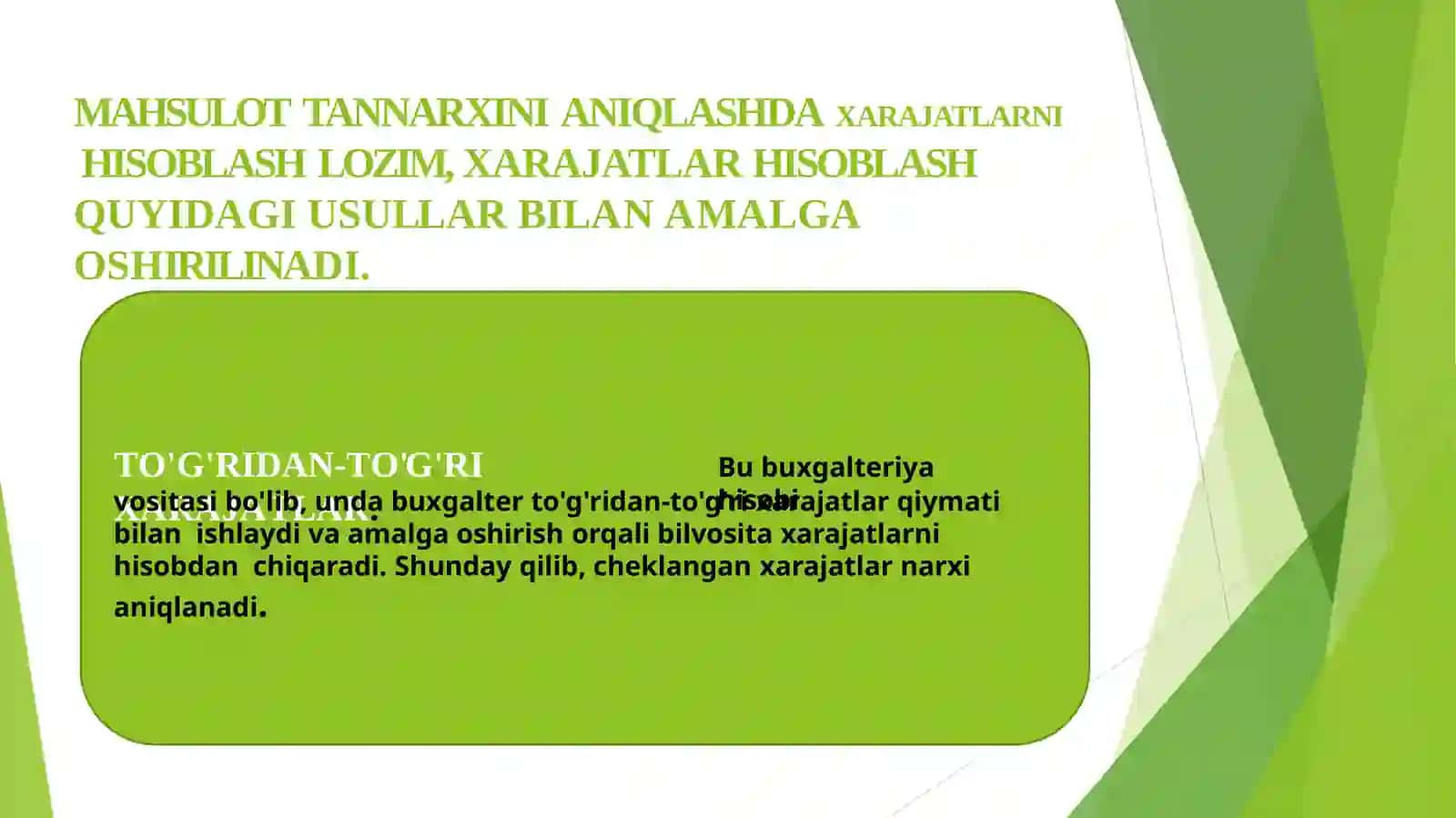 Maxsulot tannarxi 3