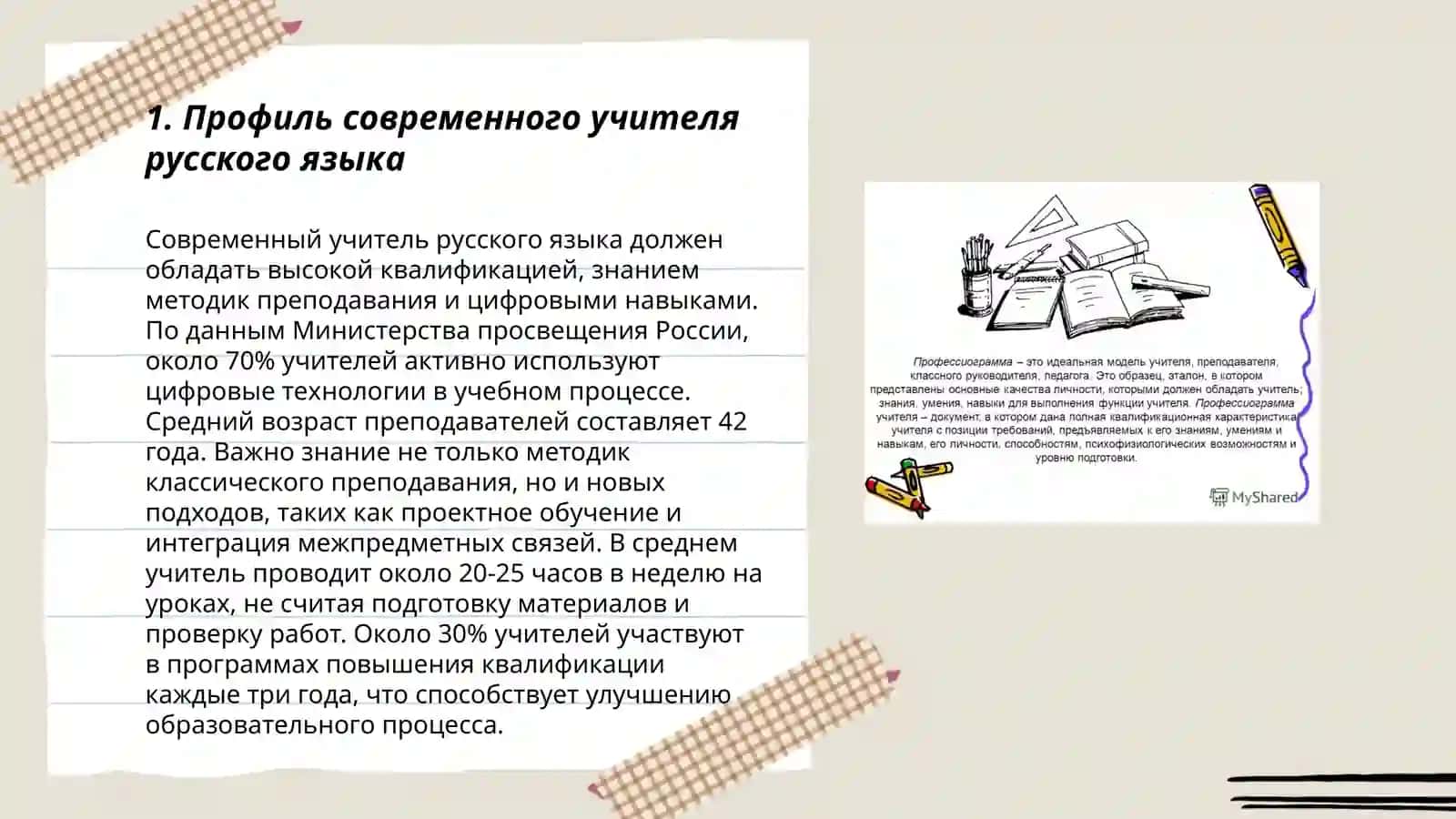 Современные требования к учителю русского языка 3