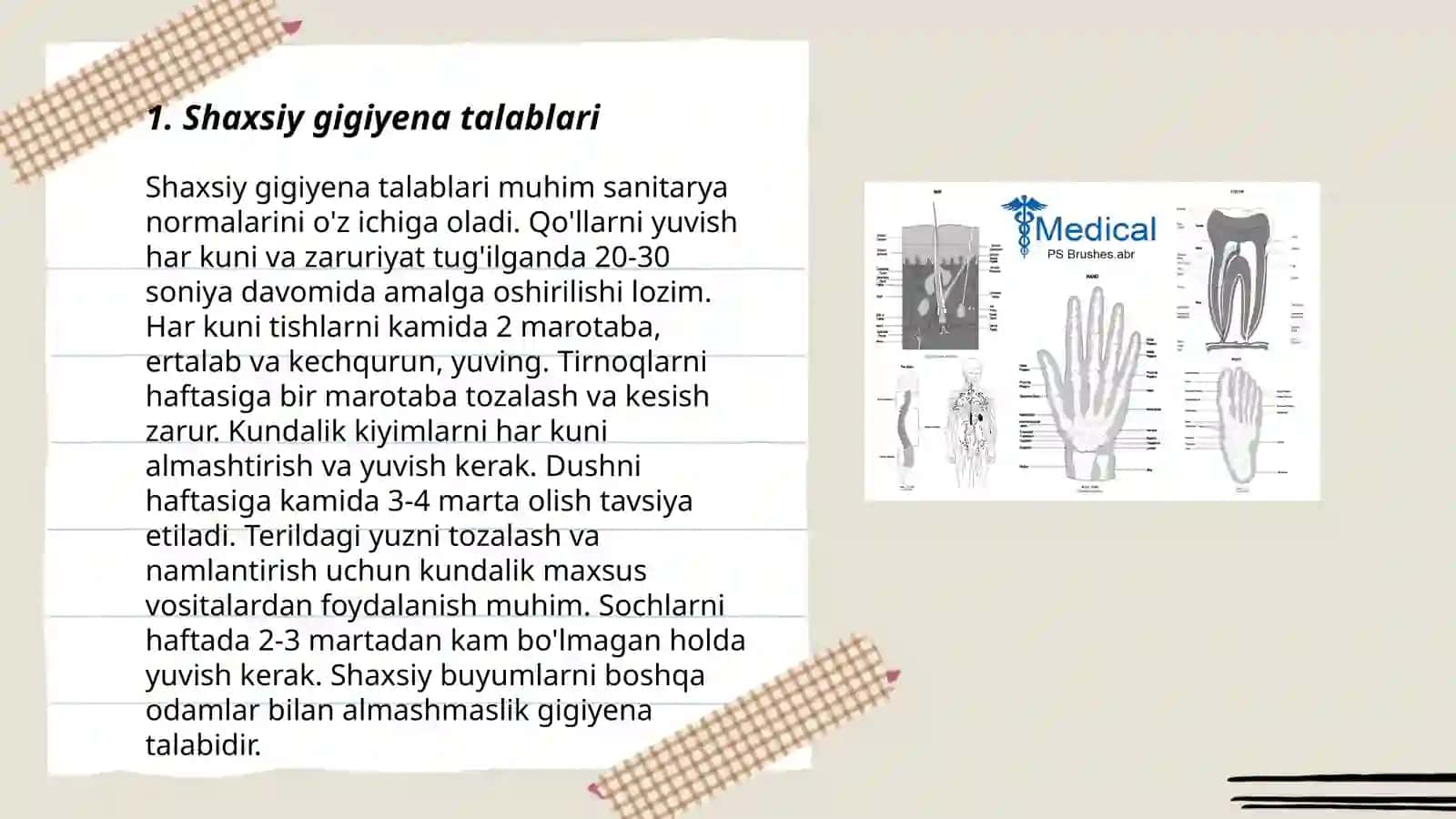 Tibbiy xodimlarning gigiyenasi 3