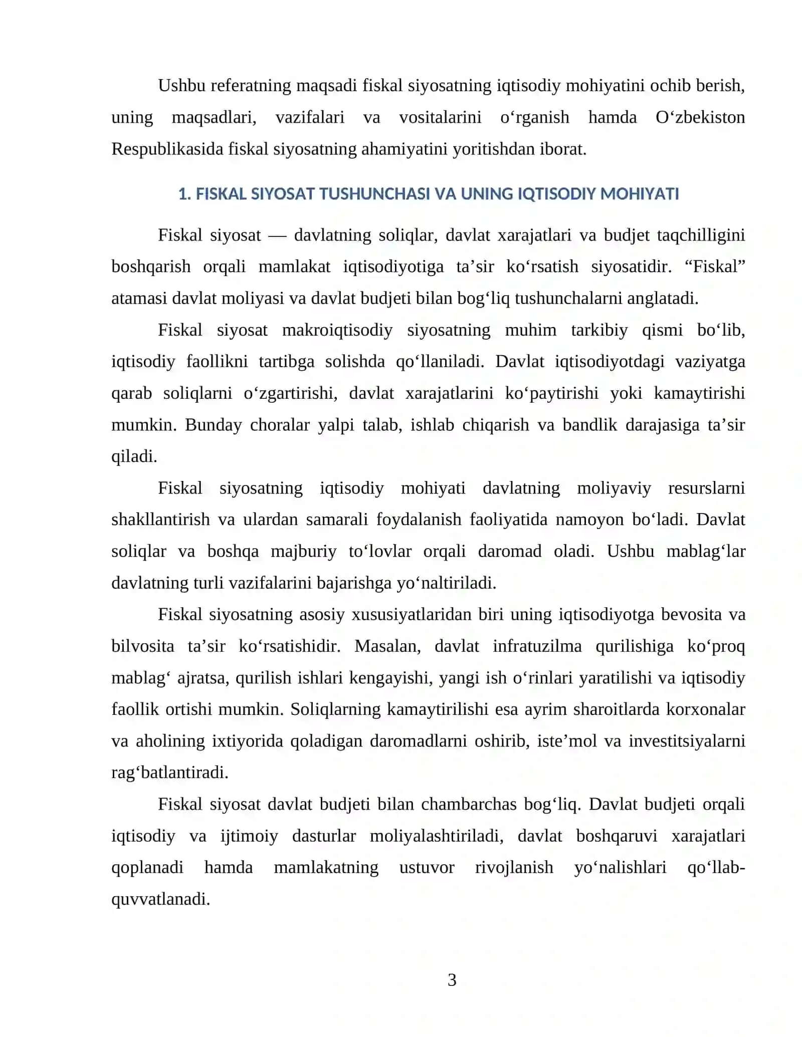 FISKAL SIYOSAT 3