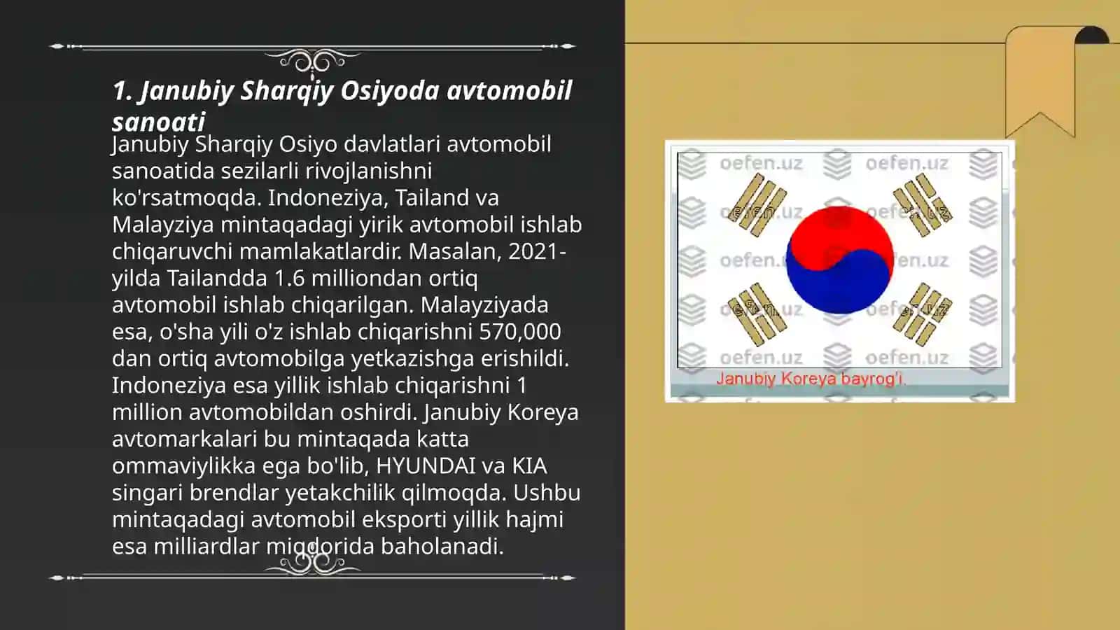 Janubiy Sharqiy Osiyoda avtomobil sanoati 3