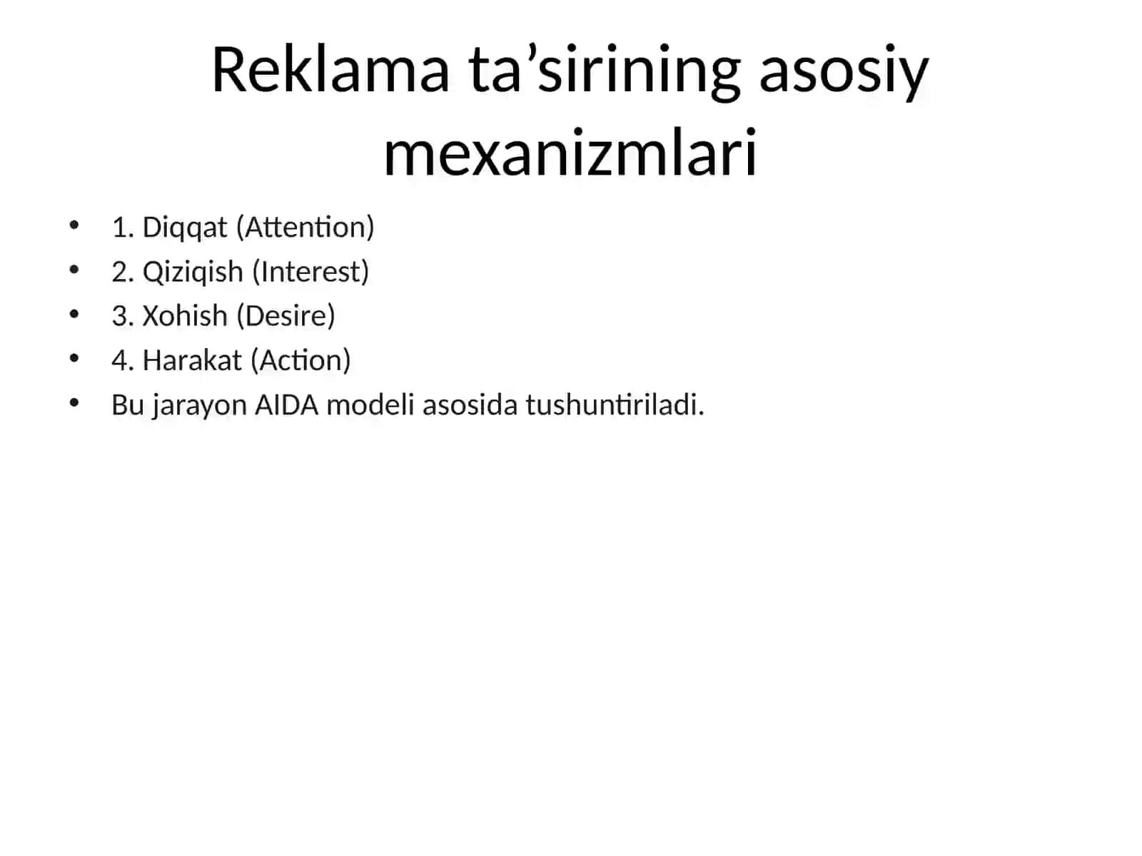 Ommaviy kommunikatsiyada reklama ta’sirining psixologik asoslari 3