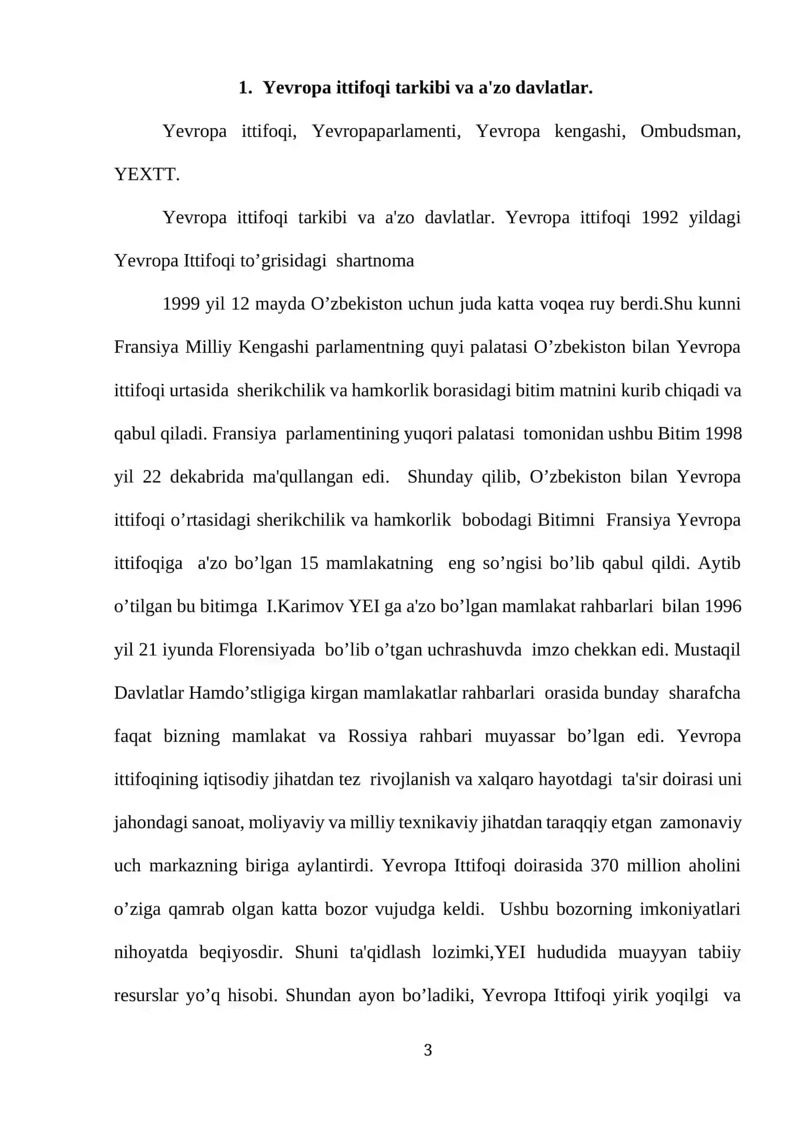 O‘zbekistonning xalqaro tashkilotlar bilan hamkorlik aloqalari 3