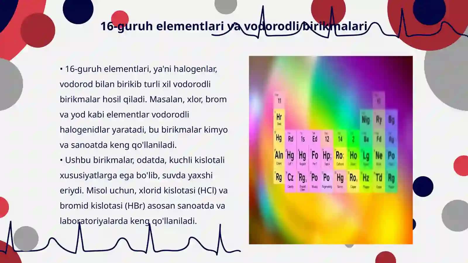 16-guruh elementlarining vodorodli birikmalari va ularning xossalari 3