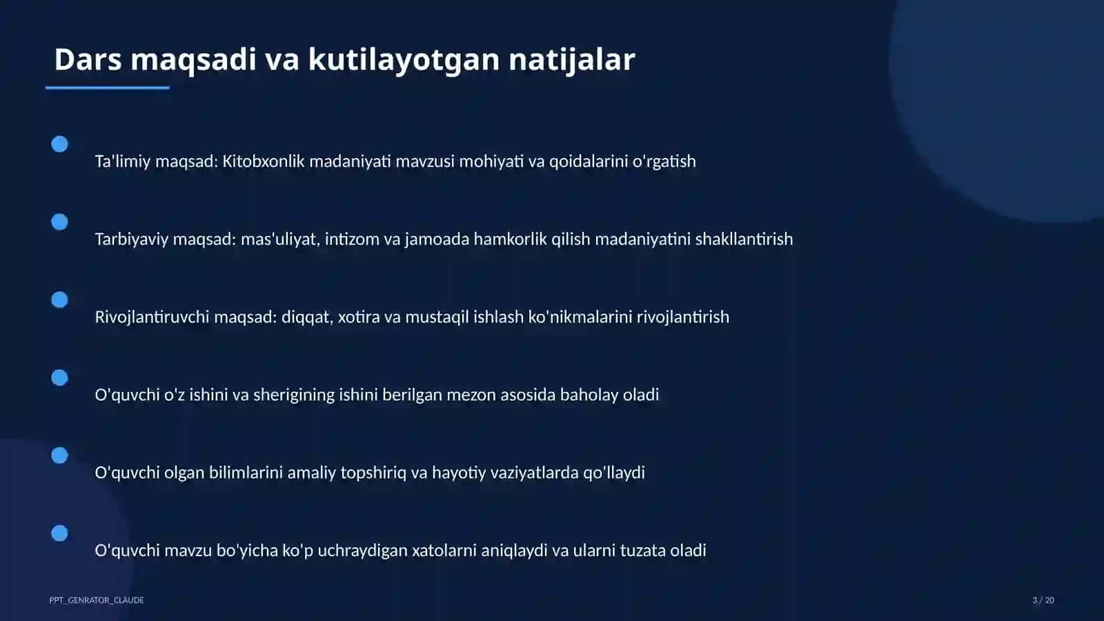 Kitobxonlik madaniyati 3