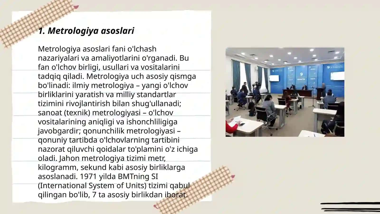 Metrologiya va standartlashtirish boyicha xalqaro tashkilotlar 3