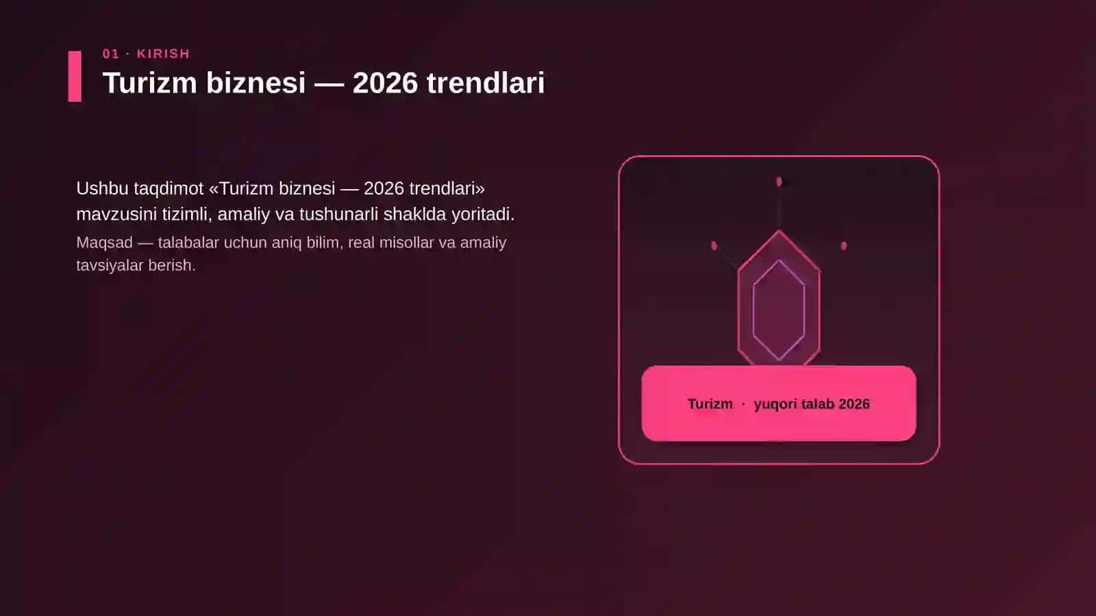Turizm biznesi — 2026 trendlari 3