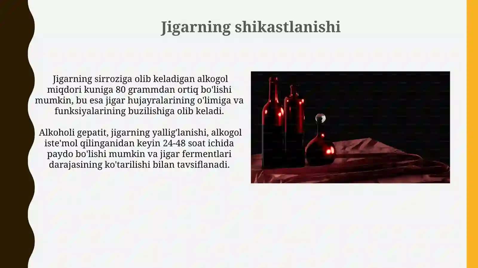 Spirtli ichimliklarning organizmga taʼsiri va kelibchiqadigankasalliklar 3