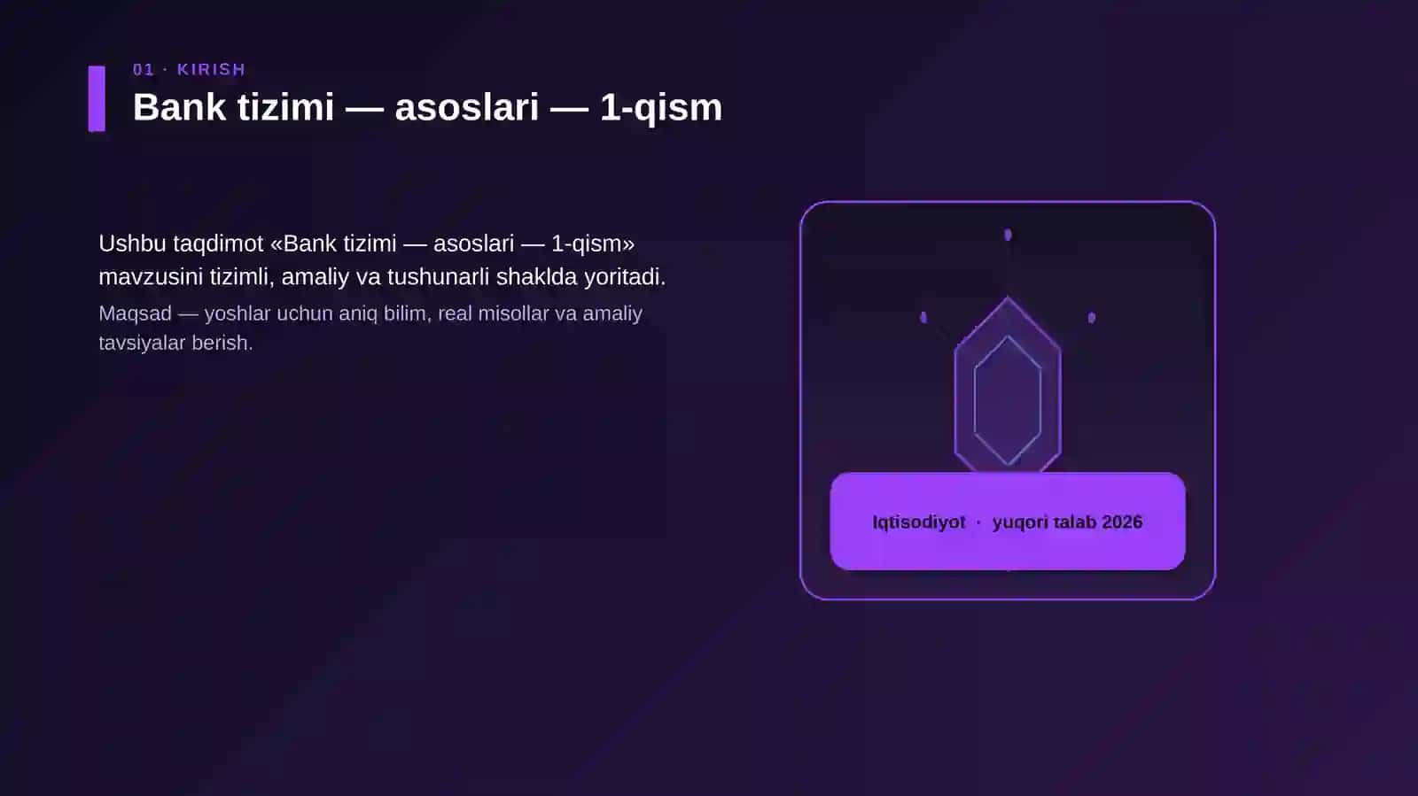 Bank tizimi — asoslari — 1-qism 3