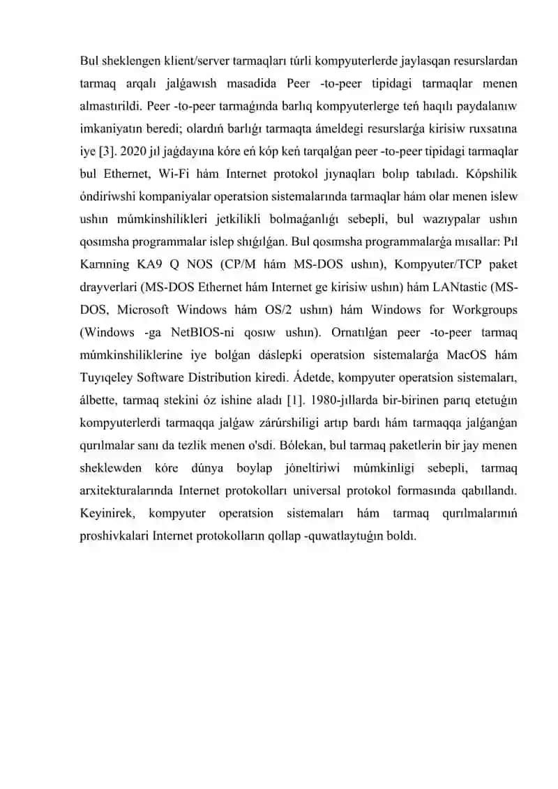 Tarmaq tusnigi ham tarmaqtin turleri 3