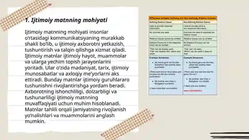 Ijtimoiy matn va uning turlari 3