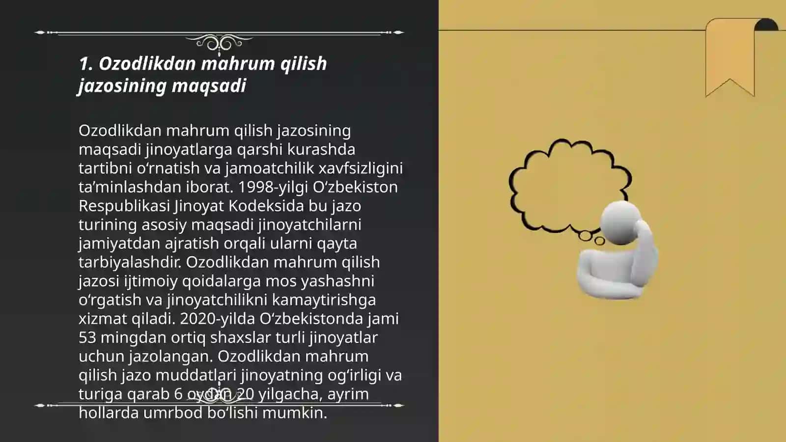 Ozodlikdan mahrum qilish tariqasidagi jazoni ijro etish muassasalari 3