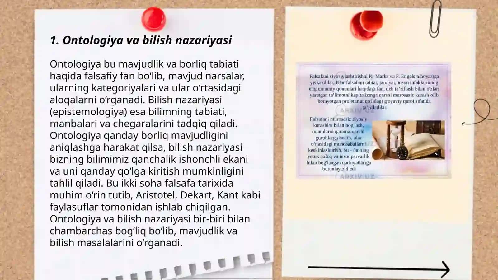 Asosiy Falsafiy Yo'nalishlar 3