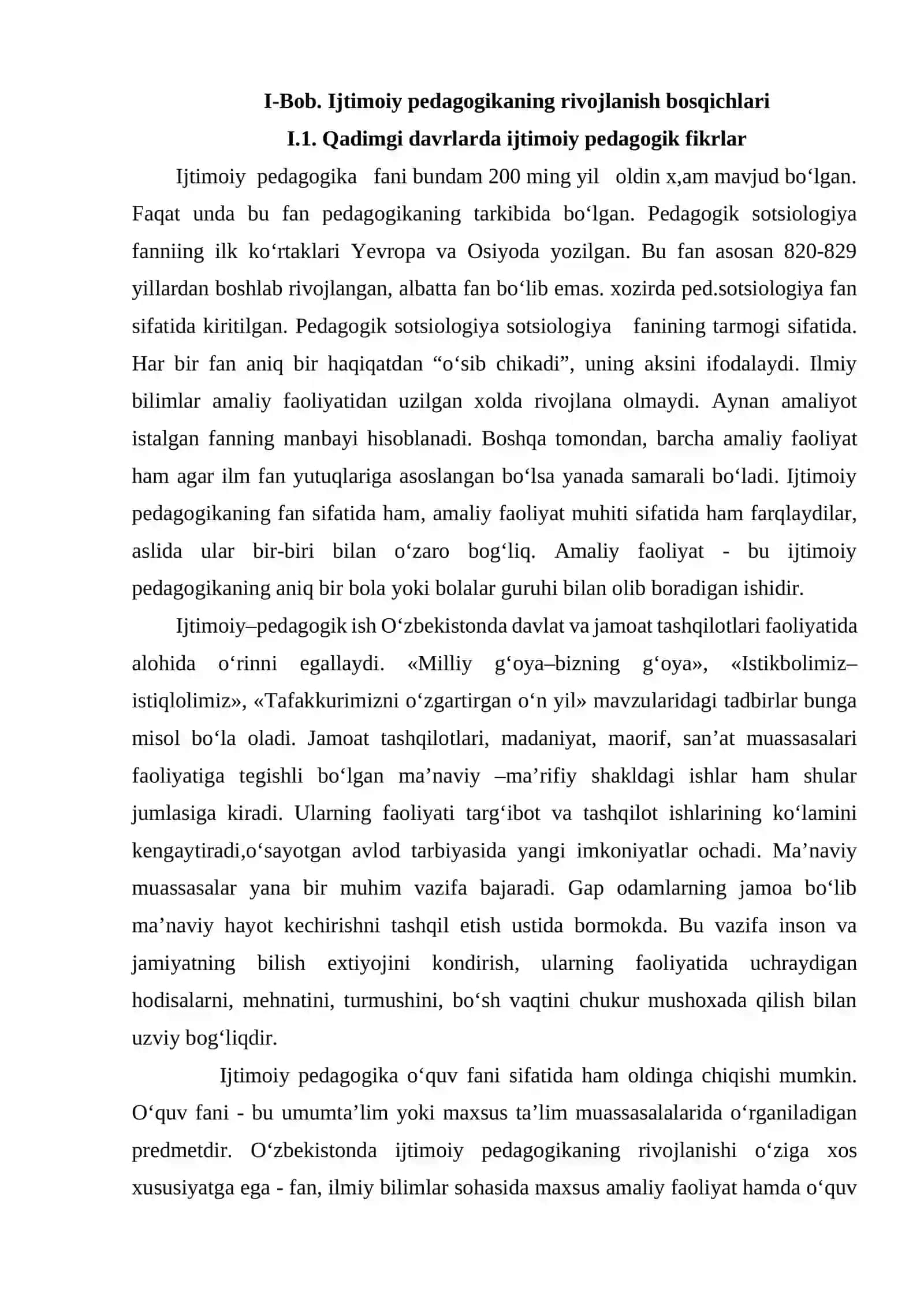 Ijtimoiy pedagogikaning rivojlanish tarixi 3