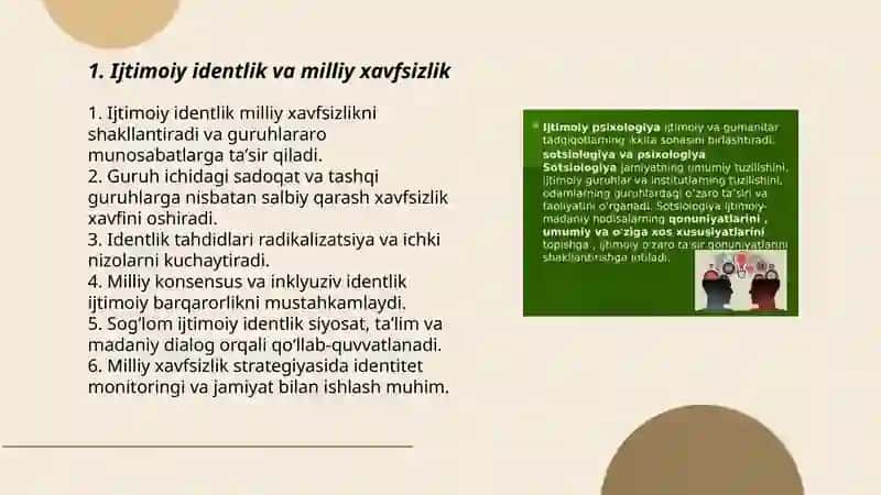 Ijtimoiy psixologiya va xavfsizlik muommolari 3