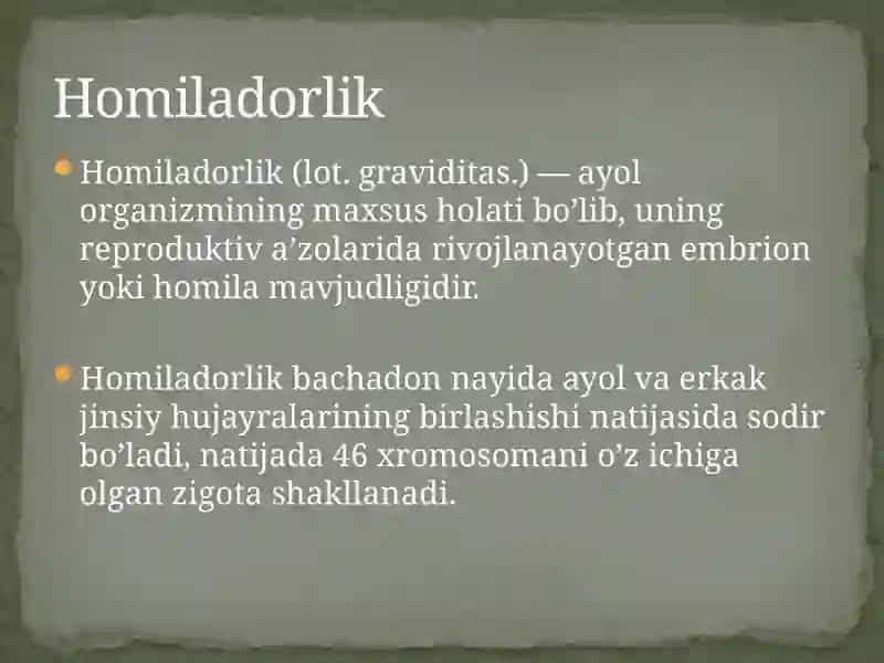 Tibbiyot. Ona qornida rivojlanish patalogiyalari 3