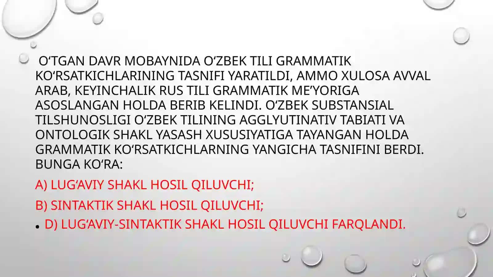 Grammatik shakl va uning turlari 3