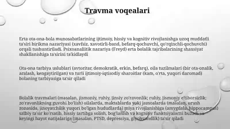 Tarbiyaga taʼsir etuvchi omillar. Tarbiya nazaryasi va tarbiya turlari 3