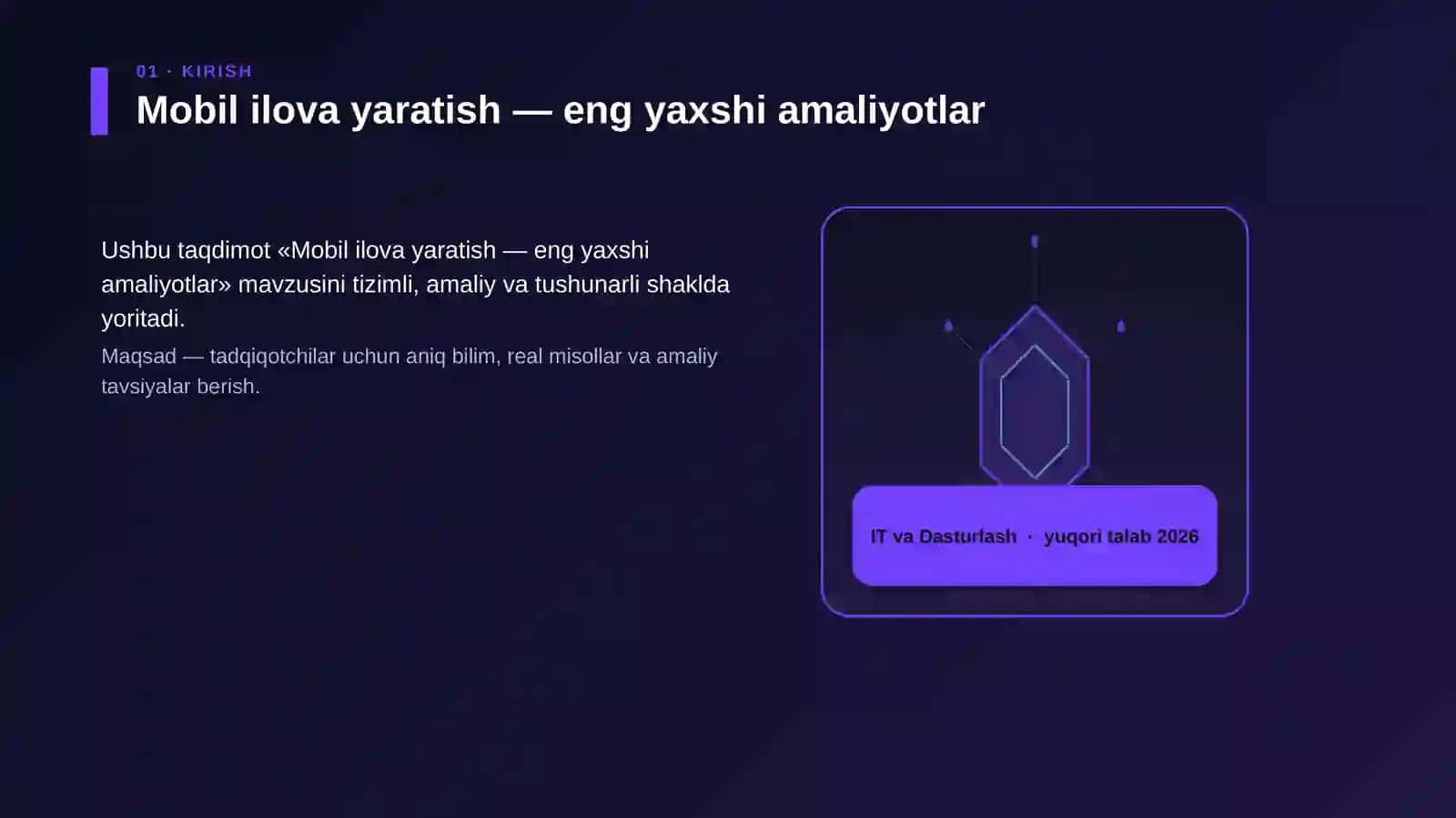 Mobil ilova yaratish — eng yaxshi amaliyotlar 3