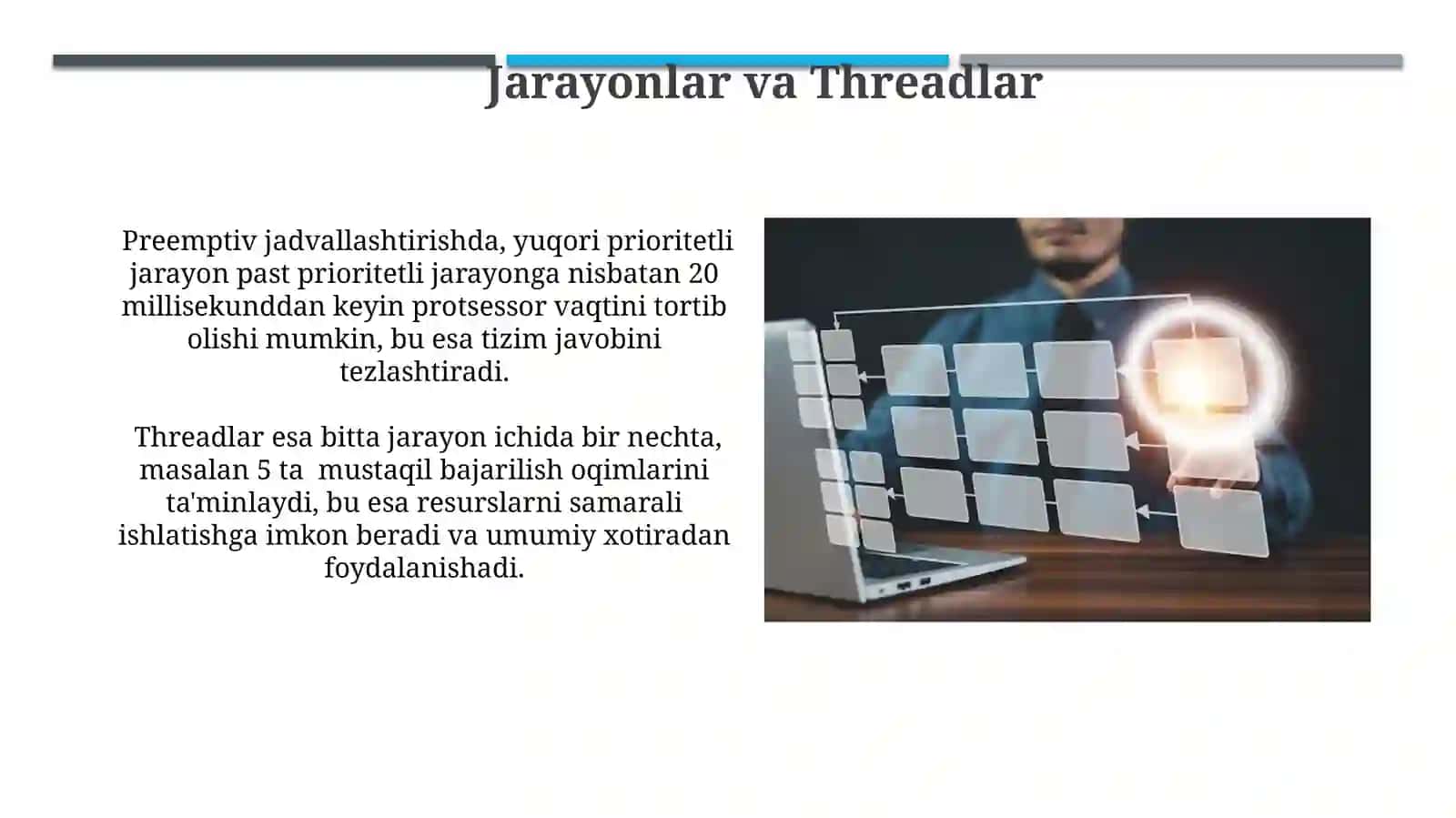 Jarayonlarni Rejalashtirish 3