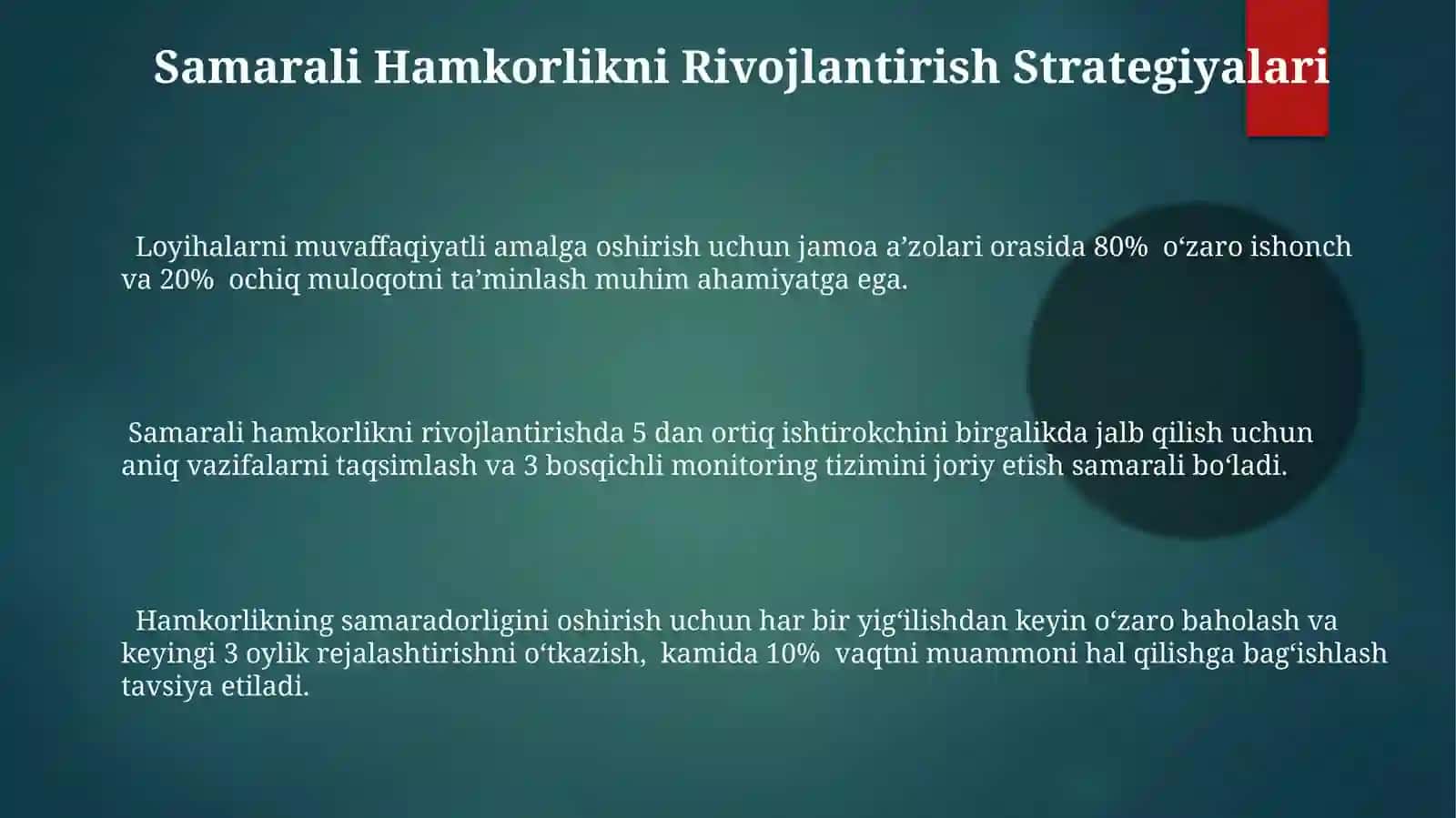 Muvaffaqiyatga Erishishda Shaxsiy Va Jamoaviy Yondashuvlar 3