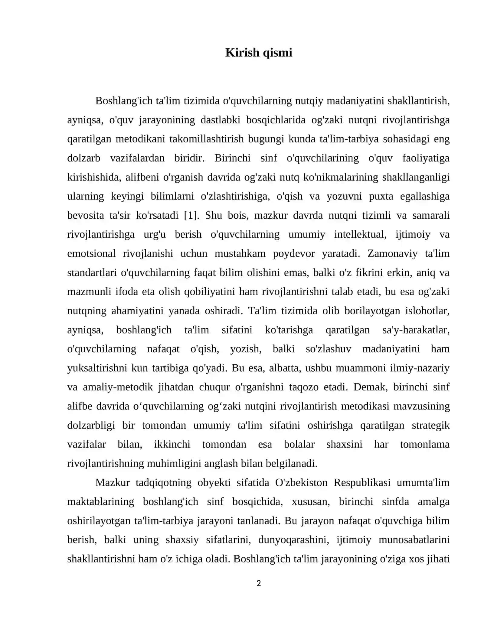 1-sinf alifbe davrida oʻquvchilarning ogʻzaki nutqini rivojlantirish metodikasi 3