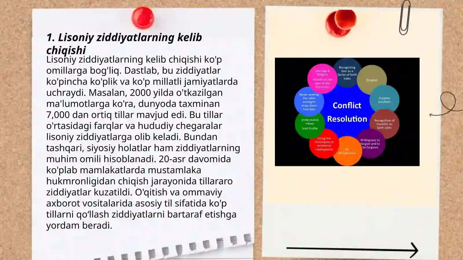 Lisoniy ziddiyatlar tahlili 3