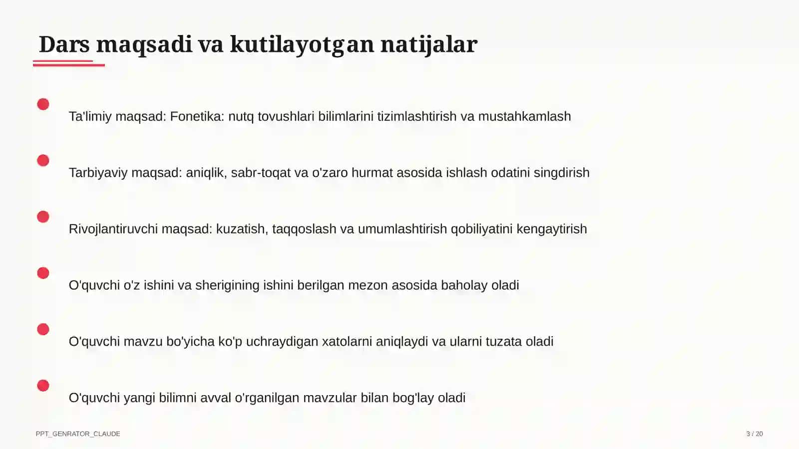 Fonetika: nutq tovushlari (5-sinf) 3