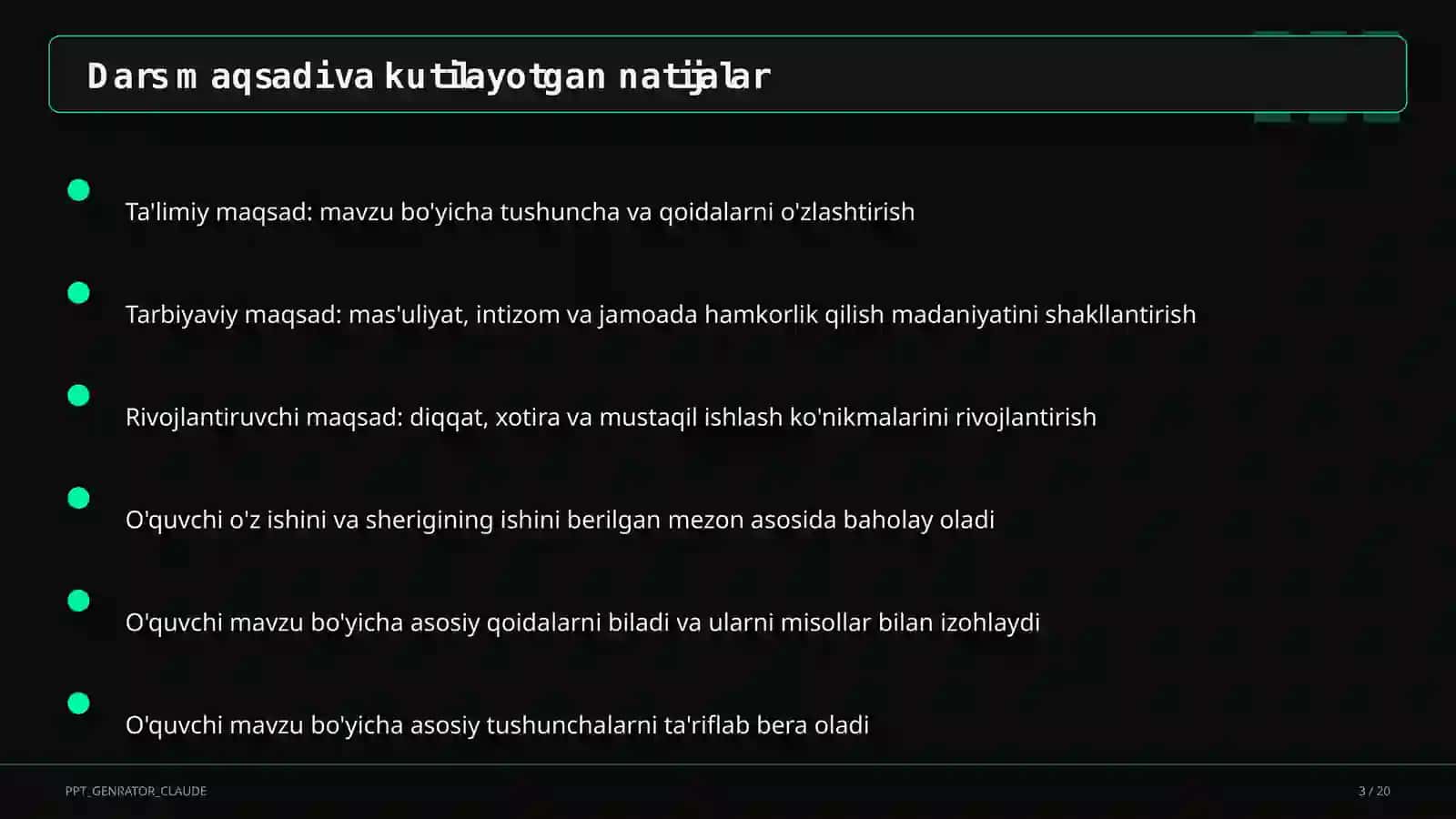 Tezlik, vaqt va masofa masalalari (4-sinf) 3