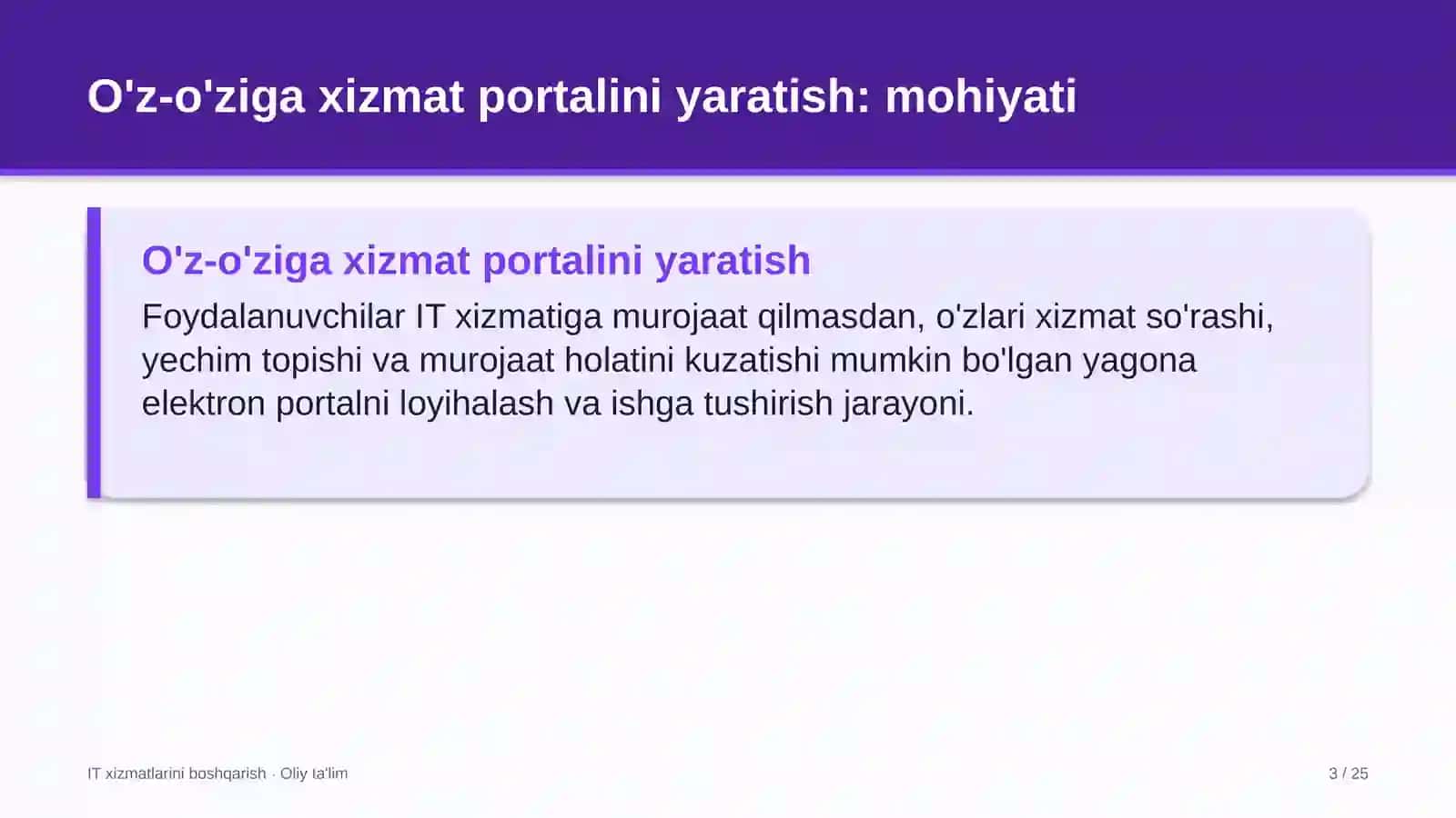 gazeta tahririyatlarida foydalanuvchilar uchun o'z o'ziga xizmat portalini yaratish 8680 3