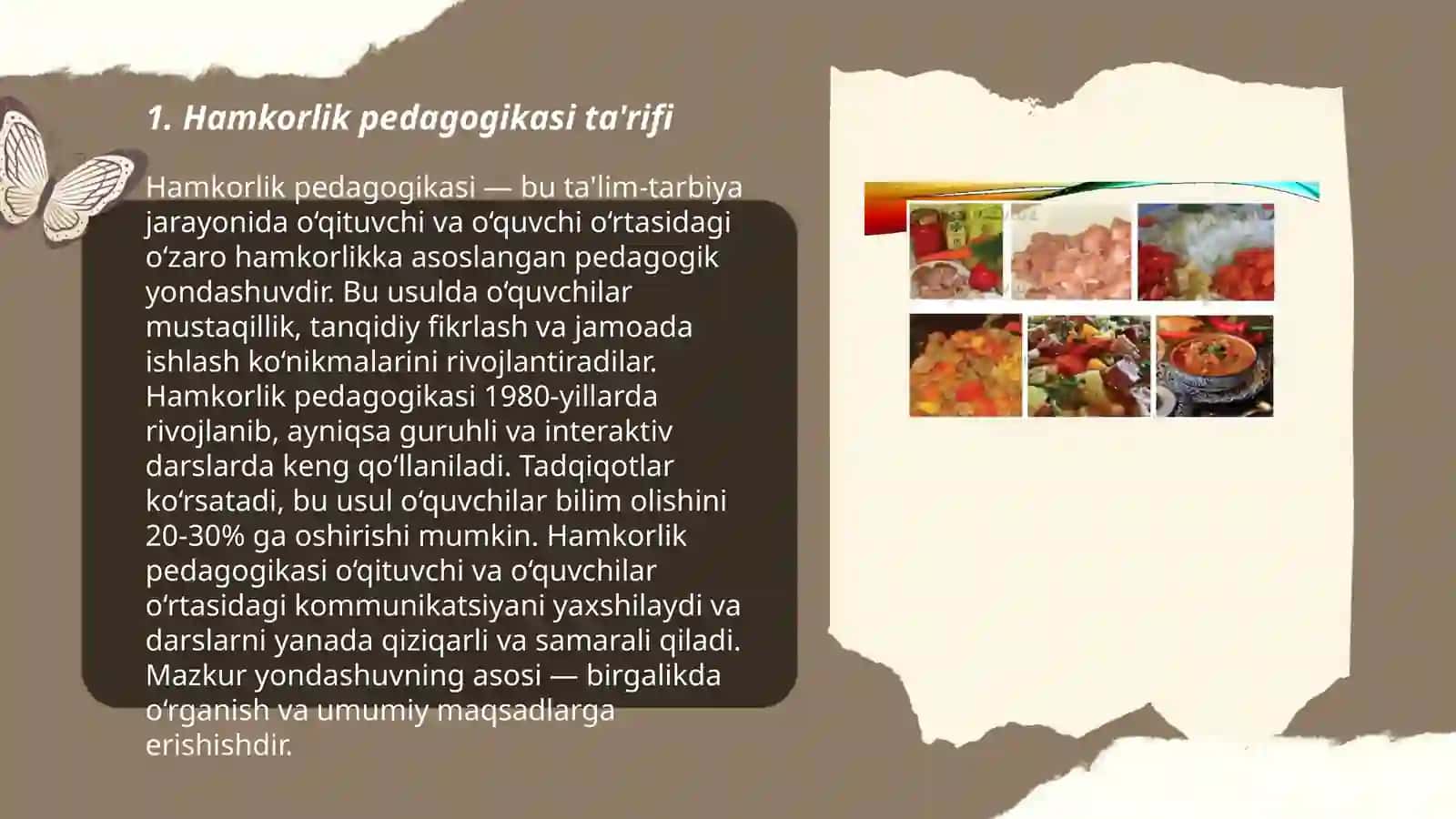 Hamkorlik pedagogikasining konseptual ğoyalari taqdimot tayyorlash 3