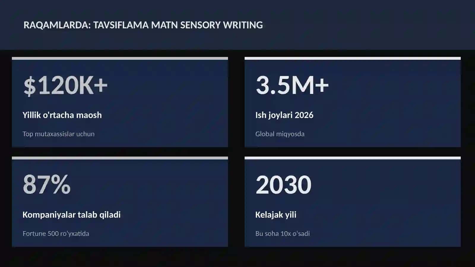 Tavsiflama matn sensory writing 3