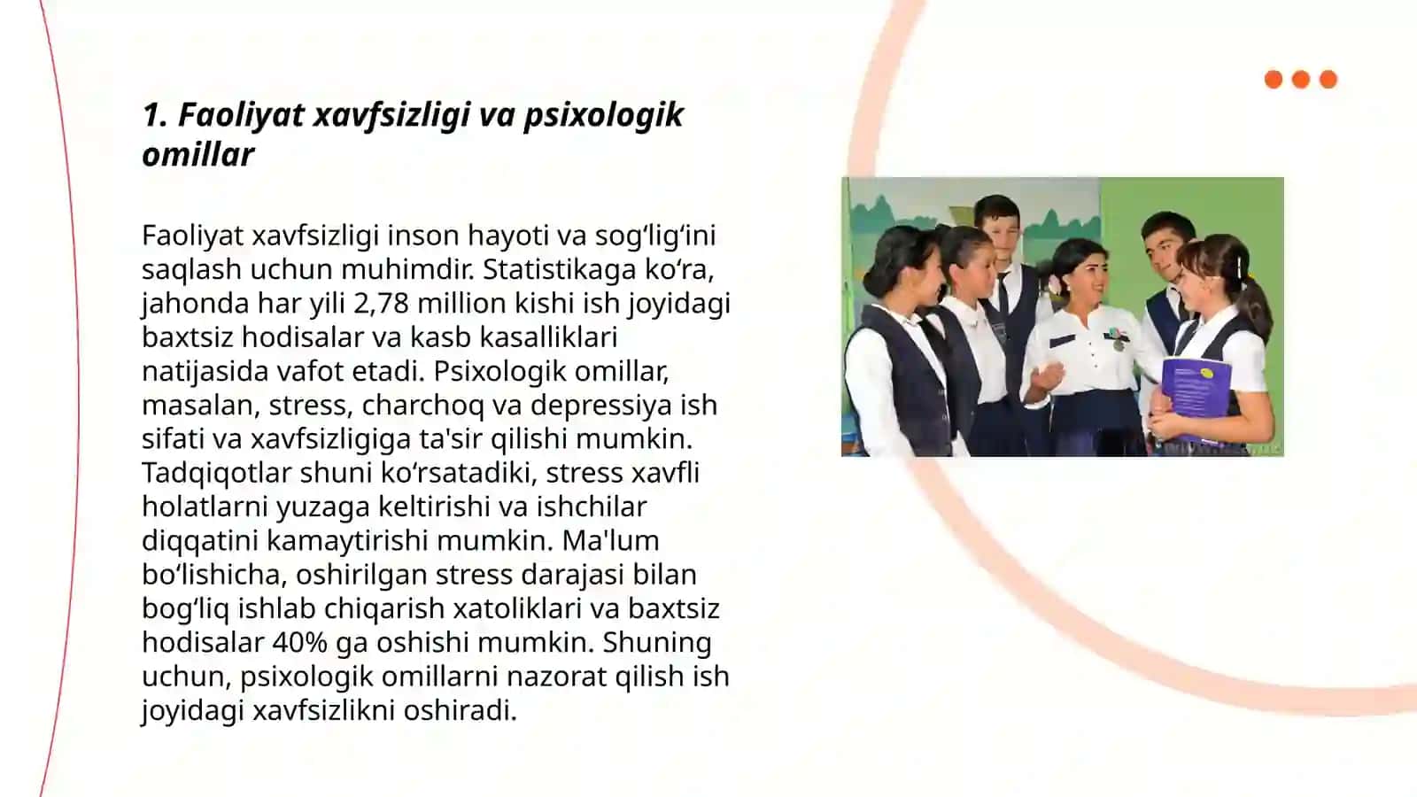 Faoliyat xavfsizligini ta'minlashda psixologik omillar 3