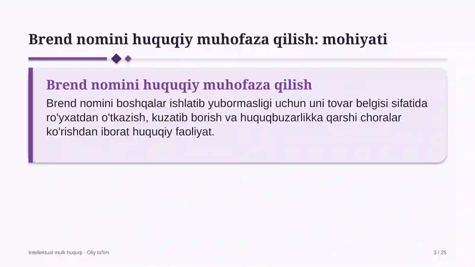 qozonxonalarda brend nomini huquqiy muhofaza qilish 4048 3