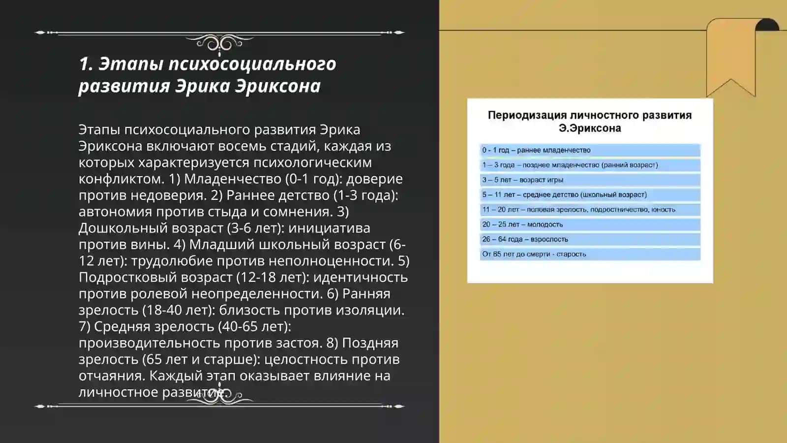 Периодизация развития личности 3