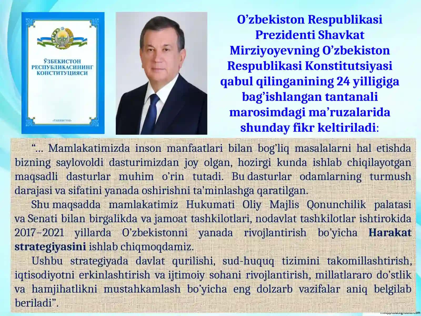 HARAKATLAR STRATEGIYASI TO’G’RISIDA IJTIMOIY-IQTISODIY FANLAR KAFEDRASI 3