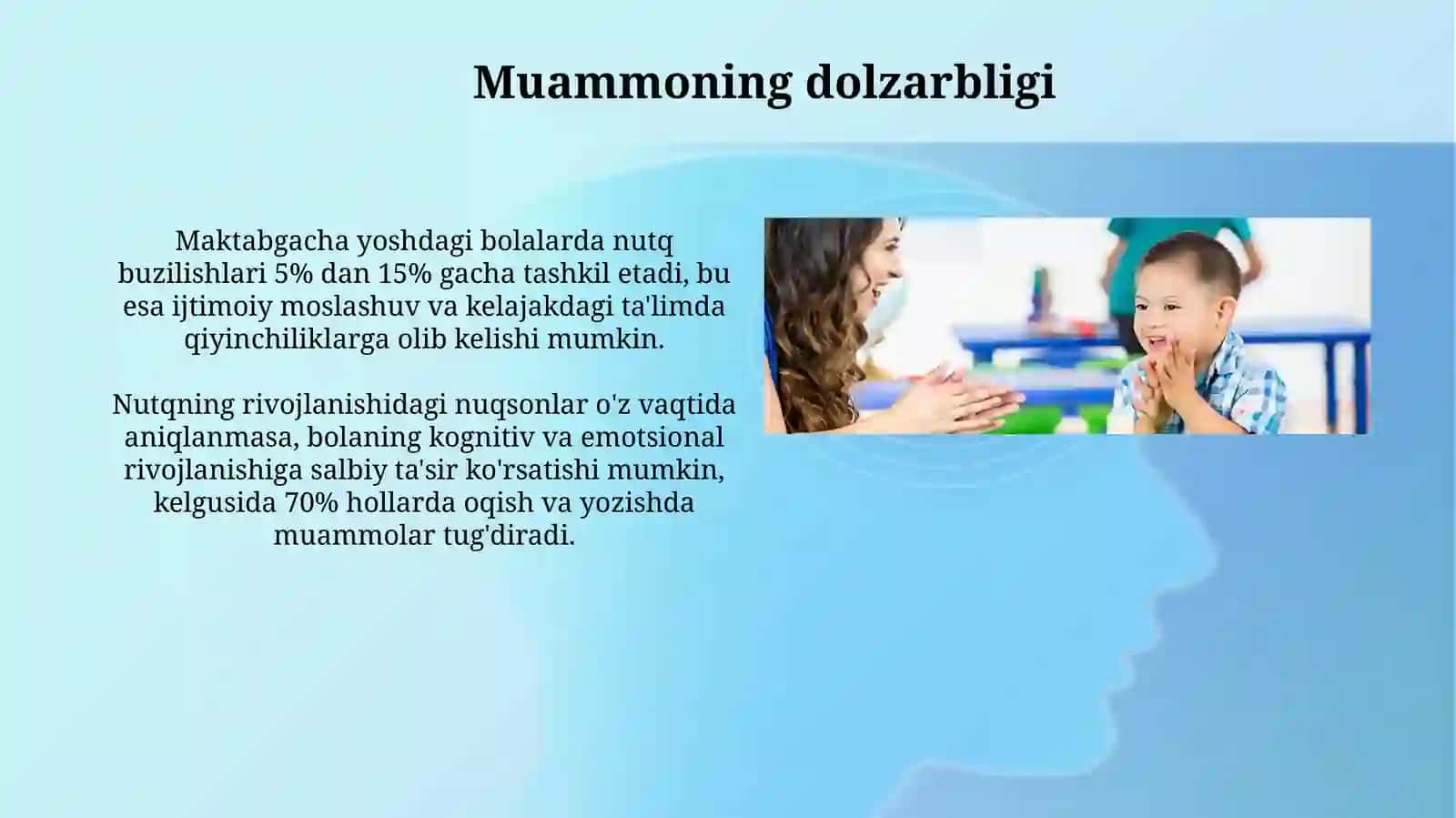 Maktabgacha yoshdagi nutq kamchiligiga ega bolalarda nutq o‘stirish bo‘yicha ishlar tizimi 3